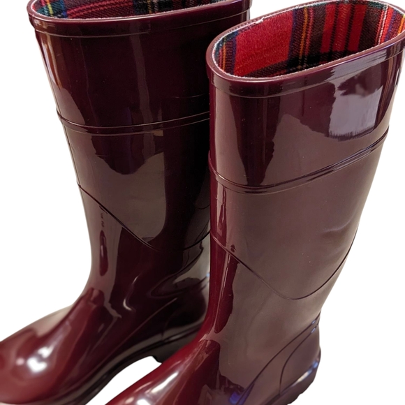 Napa Flex Women's Burgundy Winter & Rain Boots- Size 5 1/2 (EU 36) - Picture 6 of 16